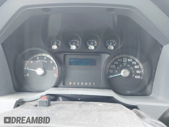 2012 Ford Super Duty F-250 SRW XL with VIN 1FT7X2A66CEC37611, listed as a IAAI auction lot 42135584 with 284,452 mi miles. Bid and sale history available at carsss.com. Image 7.