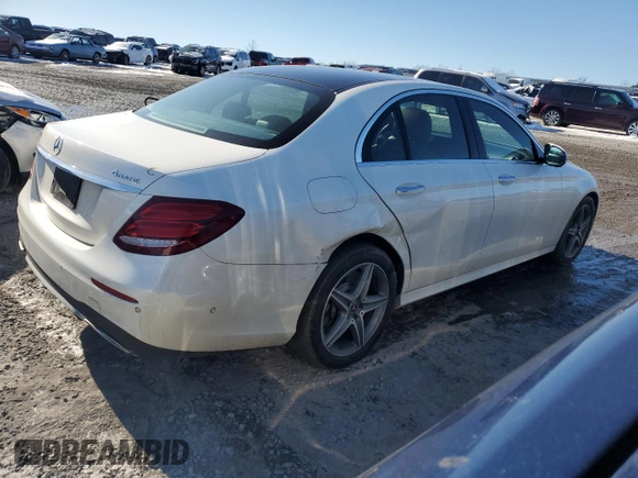 2019 Mercedes-Benz E 450 with VIN WDDZF6JB1KA491755, listed as a Copart auction lot 88234265 with 84,465 mi miles and Salvage Title. Bid and sale history available at DreamBid. Image 3.