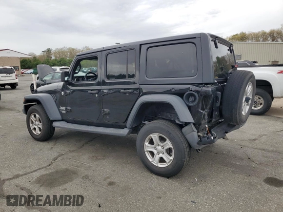 2018 Jeep Wrangler Unlimited Sport с VIN 1C4HJXDG2JW251245, выставлен на аукционе Copart как лот 55234815 с пробегом 70 424 миль миль и Списание • Salvage title. История ставок и продаж доступна на DreamBid. Изображение 2.