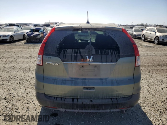 2012 Honda CR-V EX-L with VIN JHLRM3H70CC003243, listed as a Copart auction lot 48320445 with 122,314 mi miles and Salvage Title. Bid and sale history available at carsss.com. Image 6.