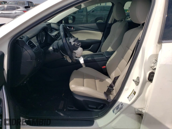 2017 Mazda 6 Touring with VIN JM1GL1V56H1148949, listed as a Copart auction lot 42053225 with 71,546 mi miles and Salvage Title. Bid and sale history available at DreamBid. Image 7.