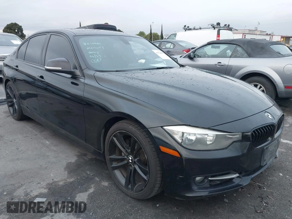 2014 BMW 3 Series 328i with VIN WBA3C1C53EK108252, listed as a IAAI auction lot 41764991 with 137,236 mi miles. Bid and sale history available at carsss.com. Image 1.