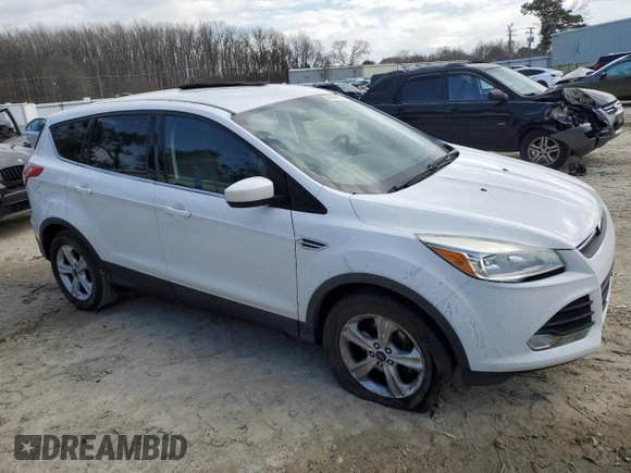 2014 Ford Escape SE with VIN 1FMCU0GX8EUC98393, listed as a Copart auction lot 48501205 with 82,637 mi miles and Salvage Title. Bid and sale history available at carsss.com. Image 4.