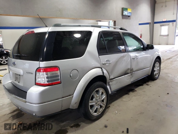 2009 Ford Taurus X Limited with VIN 1FMDK03W59GA01446, listed as a Copart auction lot 80666874 with 135,957 mi miles and Salvage title. Bid and sale history available at DreamBid. Image 3.