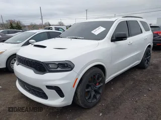 2023 Dodge Durango SRT 392 Premium with VIN 1C4SDJGJ8PC715232, listed as a IAAI auction lot 42051499 with 10,998 mi miles and . Bid and sale history available at DreamBid. Image 2.
