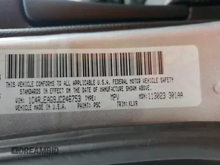 2018 Jeep Grand Cherokee Altitude with VIN 1C4RJEAG9JC246753, listed as a Copart auction lot 54497745 with 121,665 mi miles and Salvage title. Bid and sale history available at DreamBid. Image 13.