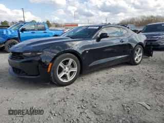2019 Chevrolet Camaro 1LT with VIN 1G1FB1RSXK0103081, listed as a Copart auction lot 44339695 with 70,152 mi miles and Salvage Title. Bid and sale history available at carsss.com. Image 1.