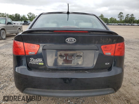2012 Kia Forte EX with VIN KNAFU4A29C5597563, listed as a Copart auction lot 69807704 with 98,267 mi miles and Salvage Title. Bid and sale history available at carsss.com. Image 6.