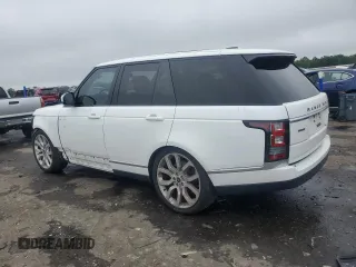 2014 Land Rover Range Rover Supercharged with VIN SALGS2EFXEA152556, listed as a Copart auction lot 61001895 with 133,799 mi miles and Salvage title. Bid and sale history available at DreamBid. Image 2.