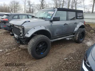 2023 Ford Bronco with VIN 1FMDE5DHXPLC10349, listed as a Copart auction lot 50175755 with 8,930 mi miles and Salvage Title. Bid and sale history available at carsss.com. Image 1.