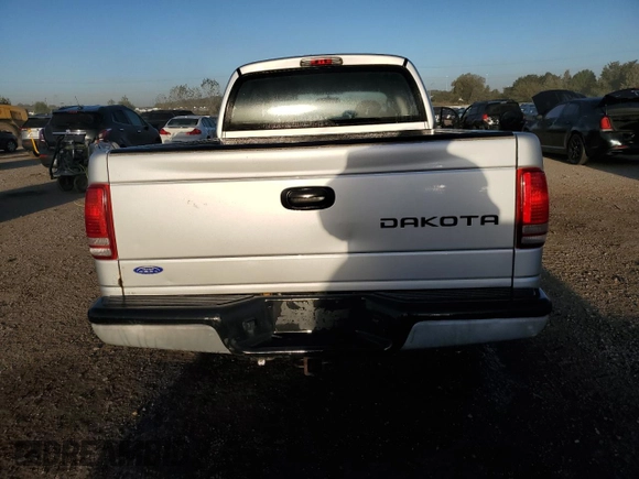 2004 Dodge Dakota Sport with VIN 1D7HL38N24S634602, listed as a Copart auction lot 74386034 with 158,855 mi miles and Salvage Title. Bid and sale history available at carsss.com. Image 6.