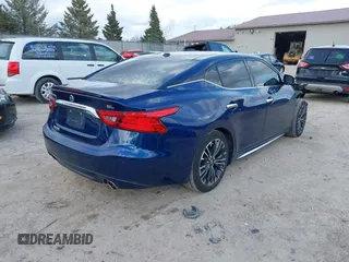 2017 Nissan Maxima S with VIN 1N4AA6AP7HC360477, listed as a IAAI auction lot 41881834 with 224,023 mi miles and . Bid and sale history available at DreamBid. Image 4.