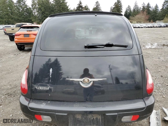 2010 Chrysler PT Cruiser Classic with VIN 3A4GY5F97AT153967, listed as a Copart auction lot 48381095 with NaN miles and Salvage Title. Bid and sale history available at carsss.com. Image 6.