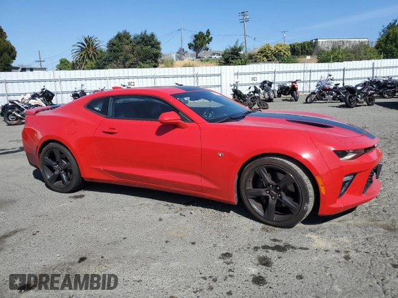 2016 Chevrolet Camaro 2SS with VIN 1G1FH1R70G0147401, listed as a Copart auction lot 62772105 with 104,345 mi miles and Salvage title. Bid and sale history available at DreamBid. Image 4.