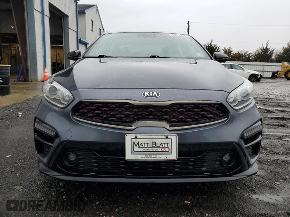 2021 Kia Forte GT-Line with VIN 3KPF34AD7ME270897, listed as a Copart auction lot 50296205 with 93,833 mi miles and Salvage Title. Bid and sale history available at carsss.com. Image 5.