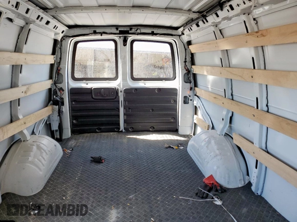 2024 Chevrolet Express Cargo with VIN 1GCWGAFP4R1269464, listed as a Copart auction lot 57891575 with Not provided miles and Clean title. Bid and sale history available at DreamBid. Image 10.