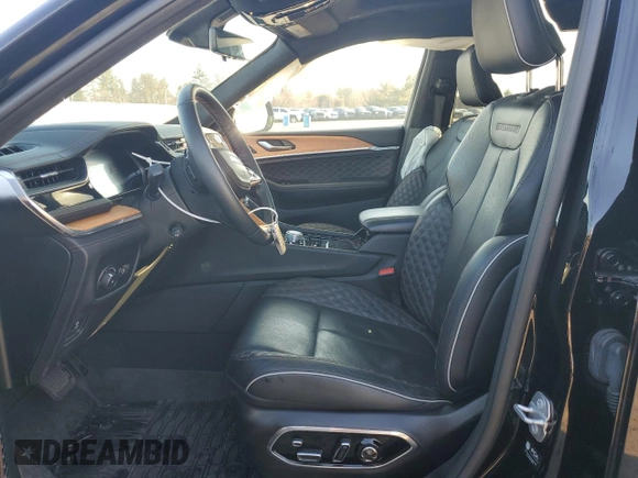 2023 Jeep Grand Cherokee Summit with VIN 1C4RJHEGXP8722063, listed as a Copart auction lot 86552894 with 38,463 mi miles and Salvage title. Bid and sale history available at DreamBid. Image 7.