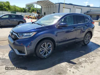 2020 Honda CR-V EX-L z VIN 5J6RW1H86LL005111, wystawiony jako Copart lot #56384115 z przebiegiem 97 269 mil mil oraz Szkoda całkowita • Salvage title. Historia ofert i sprzedaży dostępna na DreamBid. Obrazek 1.