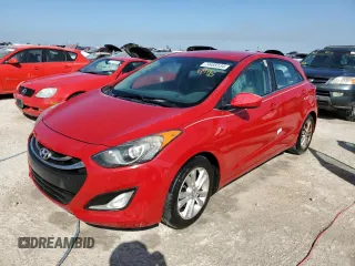 2013 Hyundai Elantra GT with VIN KMHD35LE8DU033447, listed as a Copart auction lot 74469134 with 0 mi miles and Salvage Title. Bid and sale history available at carsss.com. Image 1.