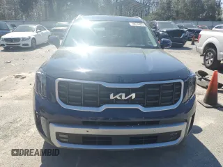 2024 Kia Telluride SX X-Line with VIN 5XYP5DGC0RG485674, listed as a Copart auction lot 48816625 with 24,056 mi miles and Salvage Title. Bid and sale history available at carsss.com. Image 5.