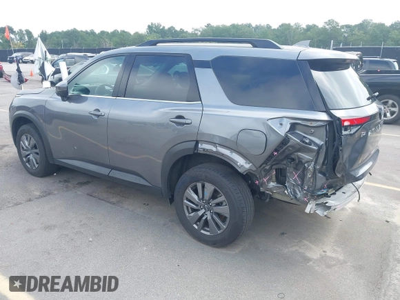2025 Nissan Pathfinder SV with VIN 5N1DR3BC6SC205478, listed as a IAAI auction lot 42719067 with 26,744 mi miles and . Bid and sale history available at DreamBid. Image 3.