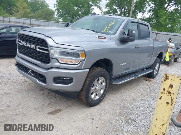 2024 Ram 2500 Big Horn with VIN 3C6UR5DJ1RG186140, listed as a IAAI auction lot 42244804 with 18,907 mi miles and . Bid and sale history available at DreamBid. Image 16.