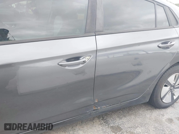 2017 Hyundai Ioniq Blue with VIN KMHC65LC0HU046457, listed as a IAAI auction lot 42029616 with 224,660 mi miles and . Bid and sale history available at DreamBid. Image 6.