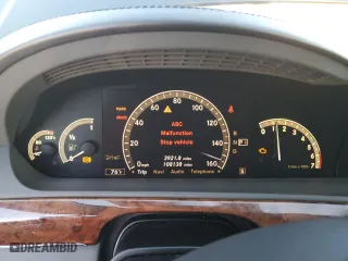 2009 Mercedes-Benz S-Class 5.5L V12 with VIN WDDNG76X69A246403, listed as a Copart auction lot 83614864 with 108,138 mi miles and Clean Title. Bid and sale history available at carsss.com. Image 9.