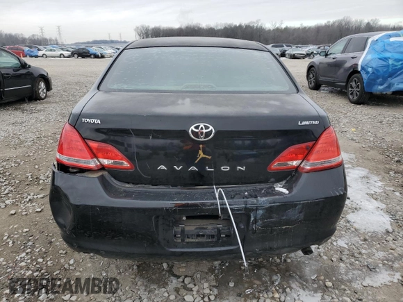 2006 Toyota Avalon XL z VIN 4T1BK36B06U066171, wystawiony jako Copart lot #45285075 z przebiegiem Nie podano mil oraz Szkoda całkowita • Salvage title. Historia ofert i sprzedaży dostępna na DreamBid. Obrazek 6.