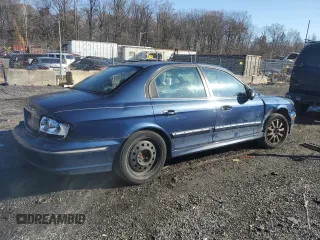 2003 Hyundai Sonata GLS with VIN KMHWF35H83A893490, listed as a Copart auction lot 80886424 with 0 mi miles and Salvage Title. Bid and sale history available at carsss.com. Image 3.