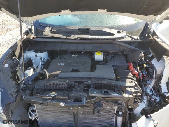 2022 Nissan Pathfinder SV with VIN 5N1DR3BC5NC248634, listed as a Copart auction lot 46756365 with 21,519 mi miles and Salvage Title. Bid and sale history available at carsss.com. Image 12.