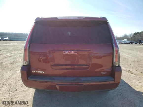 2016 GMC Yukon SLT with VIN 1GKS1BKC4GR346877, listed as a Copart auction lot 41366705 with 131,695 mi miles and Salvage Title. Bid and sale history available at carsss.com. Image 6.