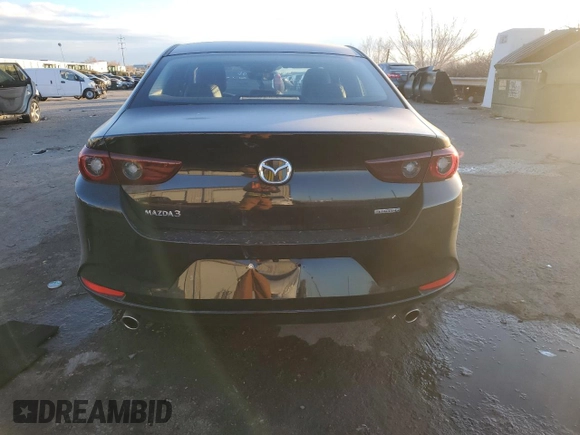 2025 Mazda 3 S Preferred with VIN JM1BPACM6S1761816, listed as a Copart auction lot 89371595 with 1,622 mi miles and Clean Title. Bid and sale history available at DreamBid. Image 6.