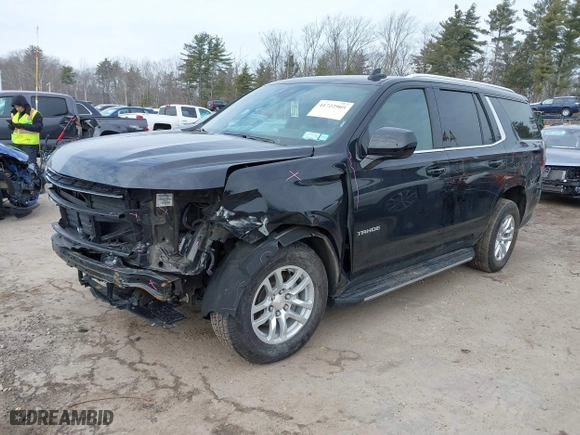 2023 Chevrolet Tahoe LT with VIN 1GNSKNKD7PR190313, listed as a IAAI auction lot 41722905 with 54,798 mi miles. Bid and sale history available at carsss.com. Image 17.