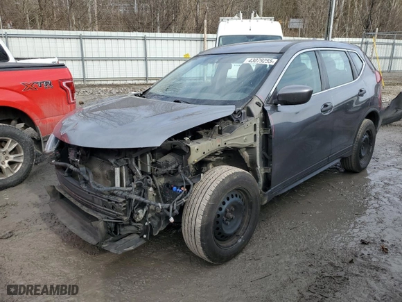 2018 Nissan Rogue SV with VIN 5N1AT2MV3JC785221, listed as a Copart auction lot 43079255 with 193,138 mi miles and Salvage Title. Bid and sale history available at carsss.com. Image 1.