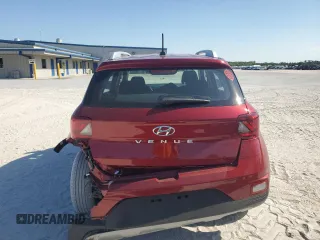 2024 Hyundai Venue Limited with VIN KMHRC8A36RU326277, listed as a Copart auction lot 53470845 with 12,589 mi miles and Salvage Title. Bid and sale history available at DreamBid. Image 6.