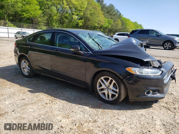 2015 Ford Fusion SE with VIN 1FA6P0HD2F5120560, listed as a Copart auction lot 52131115 with 156,289 mi miles and Salvage Title. Bid and sale history available at DreamBid. Image 4.