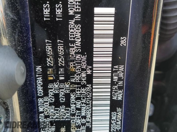 2018 Lexus NX with VIN JTJBARBZ0J2162784, listed as a Copart auction lot 48522105 with 71,786 mi miles and Salvage Title. Bid and sale history available at carsss.com. Image 13.