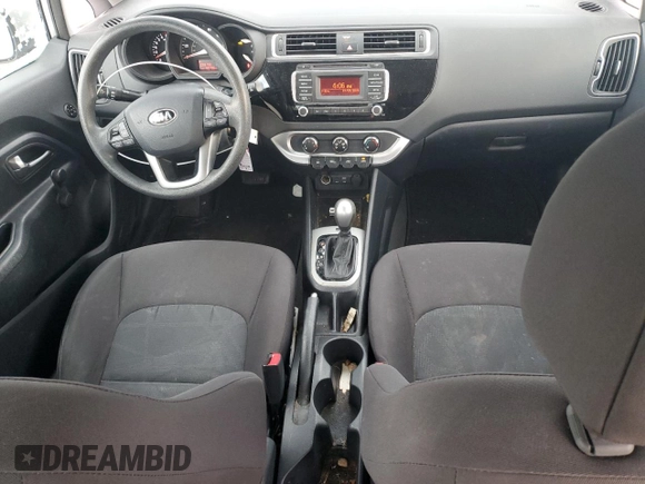 2017 Kia Rio LX with VIN KNADM4A35H6035189, listed as a Copart auction lot 87454364 with 60,706 mi miles and Salvage Title. Bid and sale history available at carsss.com. Image 8.