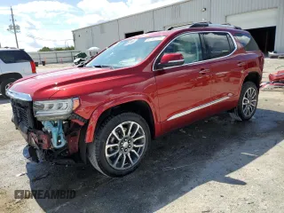 2022 GMC Acadia Denali with VIN 1GKKNPLS0NZ114491, listed as a Copart auction lot 61787185 with 41,452 mi miles and Salvage title. Bid and sale history available at DreamBid. Image 1.