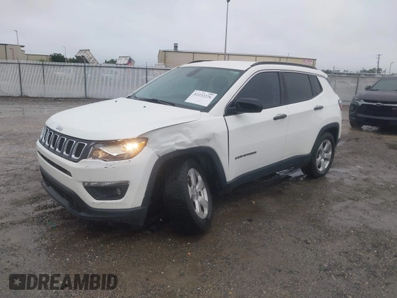 2018 Jeep Compass Latitude with VIN 3C4NJCBB9JT495368, listed as a IAAI auction lot 42232226 with 44,143 mi miles and . Bid and sale history available at DreamBid. Image 2.