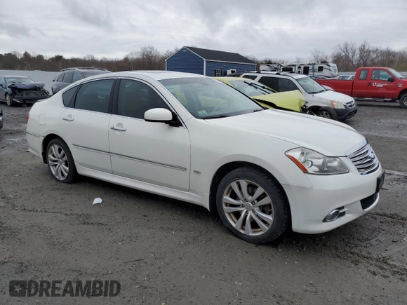 2009 Infiniti M with VIN JNKCY01F89M852545, listed as a Copart auction lot 52700455 with 142,835 mi miles and Clean Title. Bid and sale history available at carsss.com. Image 4.