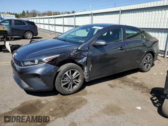 2022 Kia Forte LXS with VIN 3KPF24AD3NE427488, listed as a Copart auction lot 52074775 with 49,715 mi miles and Salvage Title. Bid and sale history available at carsss.com. Image 1.