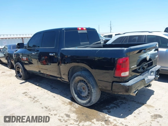 2012 Ram 1500 Laramie Longhorn with VIN 1C6RD7PT1CS303101, listed as a IAAI auction lot 42680130 with 183,291 mi miles and . Bid and sale history available at DreamBid. Image 3.