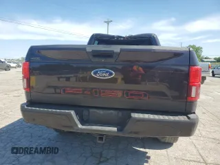 2018 Ford F-150 XL with VIN 1FTFW1E58JFB99171, listed as a Copart auction lot 58036525 with 125,390 mi miles and Salvage title. Bid and sale history available at DreamBid. Image 6.