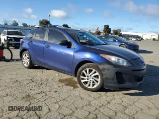 2013 Mazda 3 i Touring with VIN JM1BL1L81D1711486, listed as a Copart auction lot 48133775 with 179,398 mi miles and Salvage Title. Bid and sale history available at carsss.com. Image 4.