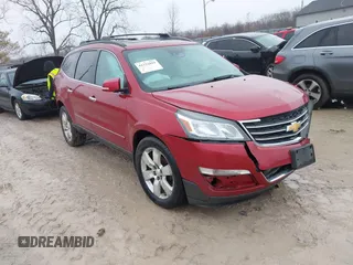 2014 Chevrolet Traverse LTZ z VIN 1GNKVJKD0EJ173316, wystawiony jako IAAI lot #41522819 z przebiegiem 75 776 mil mil oraz . Historia ofert i sprzedaży dostępna na DreamBid. Obrazek 1.