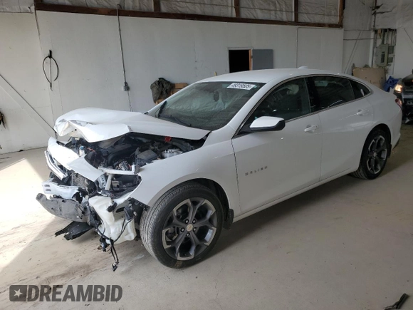 2022 Chevrolet Malibu LT with VIN 1G1ZD5ST7NF207059, listed as a Copart auction lot 49319505 with 62,938 mi miles and Salvage Title. Bid and sale history available at DreamBid. Image 1.