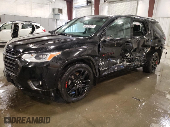 2018 Chevrolet Traverse Premier with VIN 1GNEVJKWXJJ119546, listed as a Copart auction lot 52326795 with 111,836 mi miles and Salvage Title. Bid and sale history available at carsss.com. Image 1.