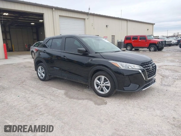 2024 Nissan Kicks S with VIN 3N1CP5BV2RL578375, listed as a IAAI auction lot 41498119 with 7,466 mi miles and . Bid and sale history available at DreamBid. Image 1.